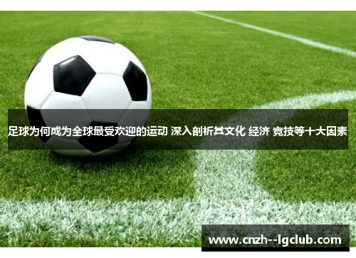 足球为何成为全球最受欢迎的运动 深入剖析其文化 经济 竞技等十大因素